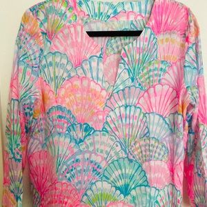 EUC LILLY PULITZER OH SHELLO TUNIC